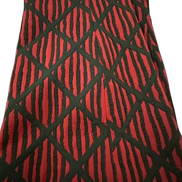 Vintage MOD Shift 60s Mod Geometric Mock Neck Sleeveless Dress/Top - Picture 7 of 7